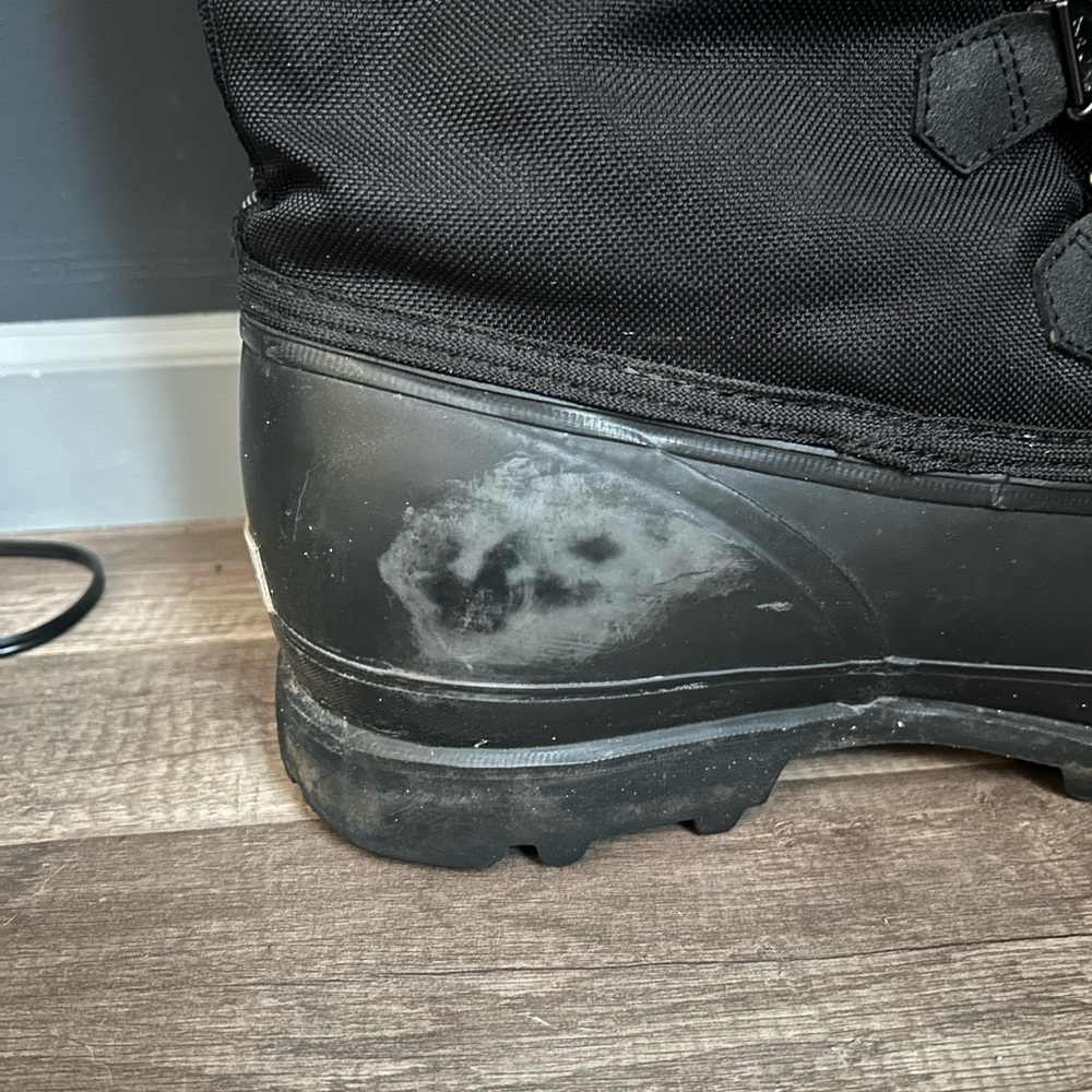 Sorel Black Glacier XL Winter Boots - Picture 7 of 8